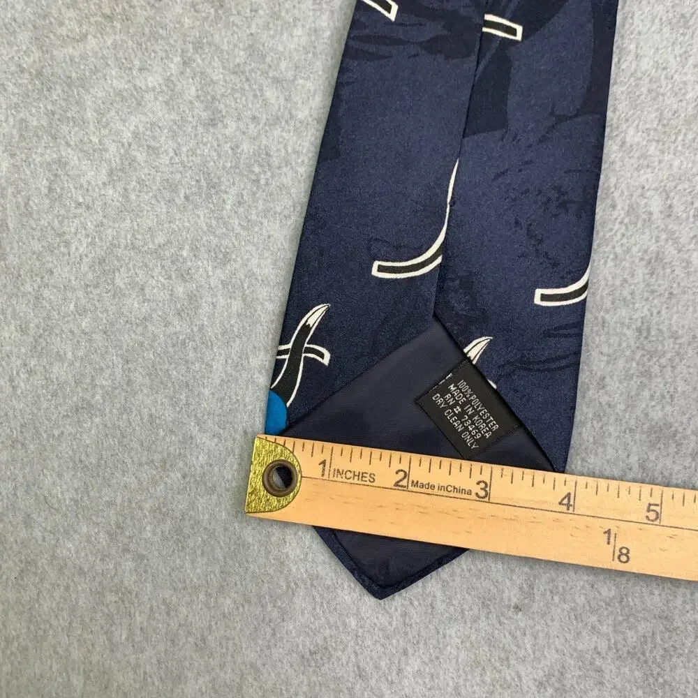 Vintage Looney Tunes Mania Tie Character All Over Print Mens